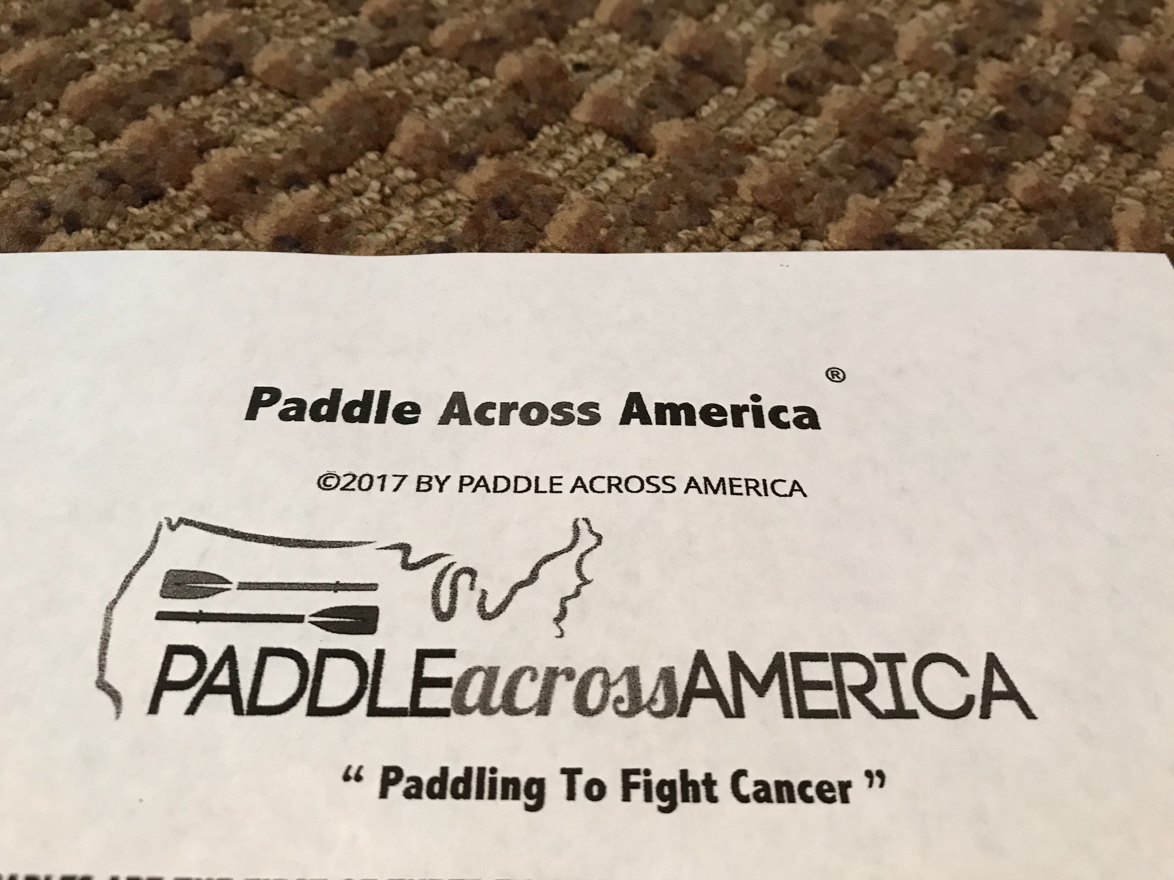 Trademark Logo PADDLE ACROSS AMERICA