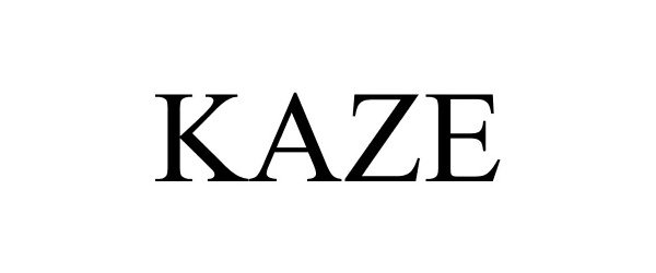 Trademark Logo KAZE