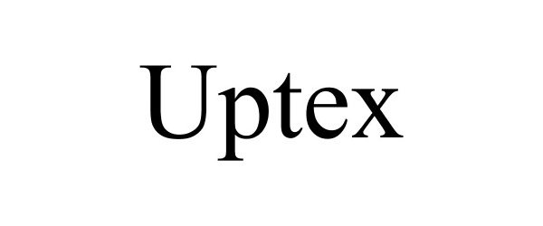 Trademark Logo UPTEX