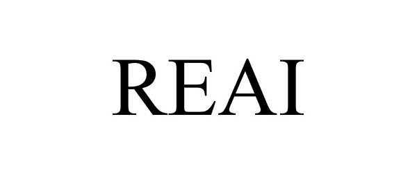 Trademark Logo REAI