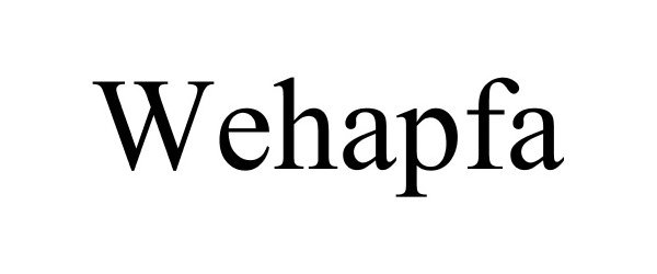  WEHAPFA