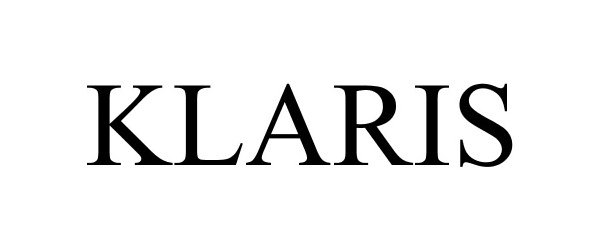 Trademark Logo KLARIS