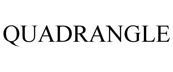 Trademark Logo QUADRANGLE