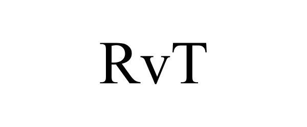 Trademark Logo RVT