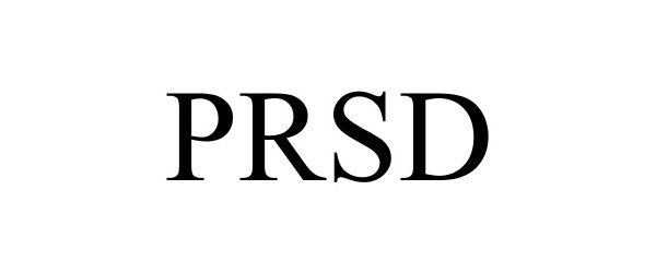 Trademark Logo PRSD