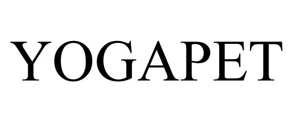 Trademark Logo YOGAPET