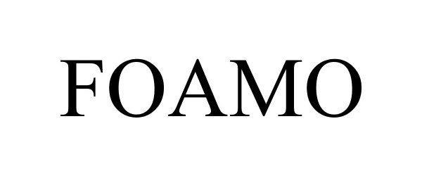 Trademark Logo FOAMO