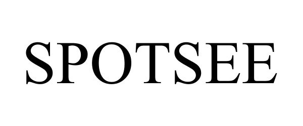 Trademark Logo SPOTSEE