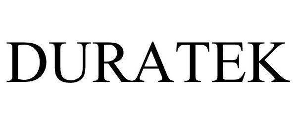 Trademark Logo DURATEK