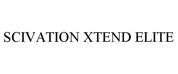  SCIVATION XTEND ELITE