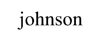 Trademark Logo JOHNSON