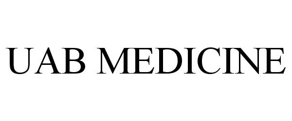 Trademark Logo UAB MEDICINE