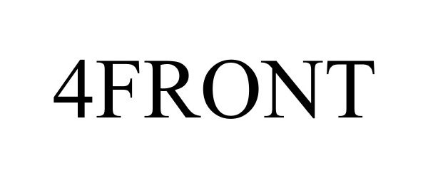 Trademark Logo 4FRONT