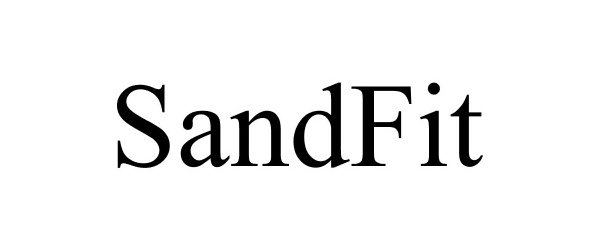 Trademark Logo SANDFIT