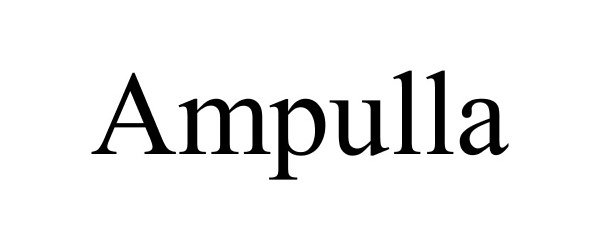 Trademark Logo AMPULLA