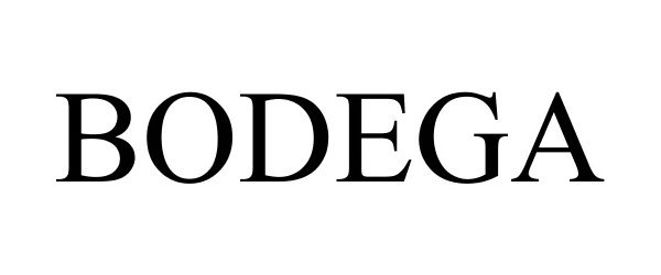 Trademark Logo BODEGA