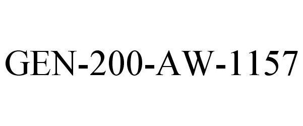  GEN-200-AW-1157