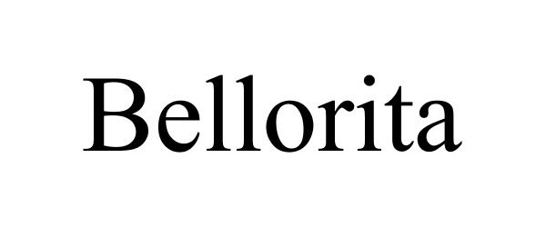 Trademark Logo BELLORITA