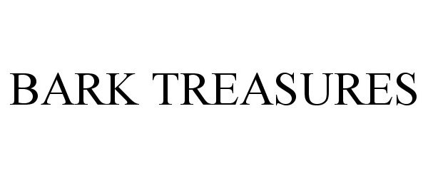 Trademark Logo BARK TREASURES