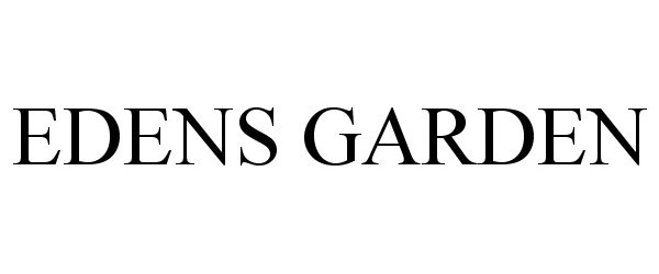 Trademark Logo EDENS GARDEN
