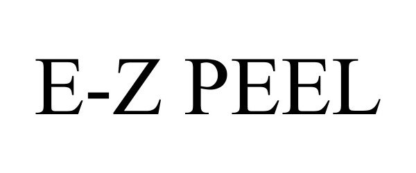Trademark Logo E-Z PEEL