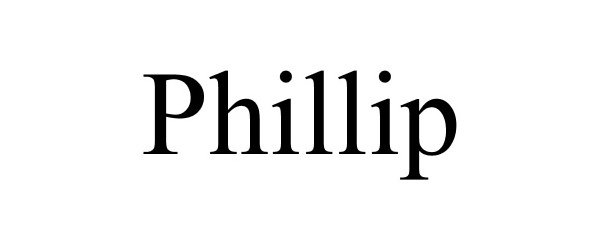 Trademark Logo PHILLIP