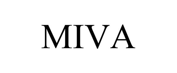 Trademark Logo MIVA