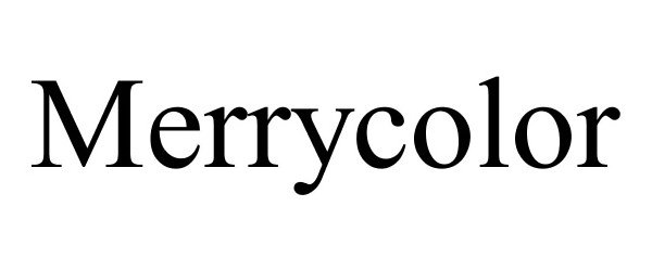 Trademark Logo MERRYCOLOR