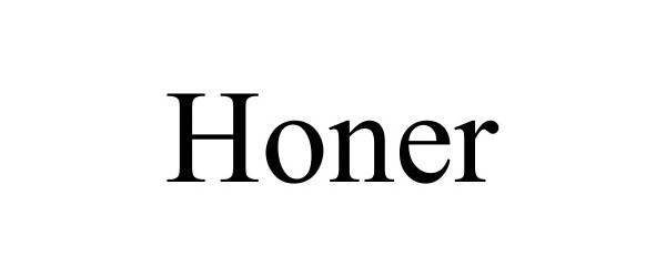 Trademark Logo HONER