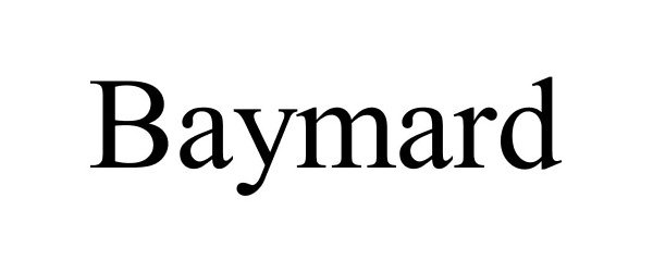 Trademark Logo BAYMARD