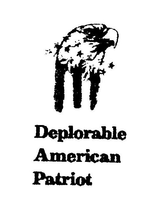 Trademark Logo DEPLORABLE AMERICAN PATRIOT