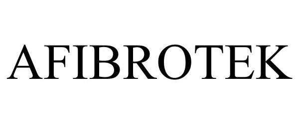 Trademark Logo AFIBROTEK