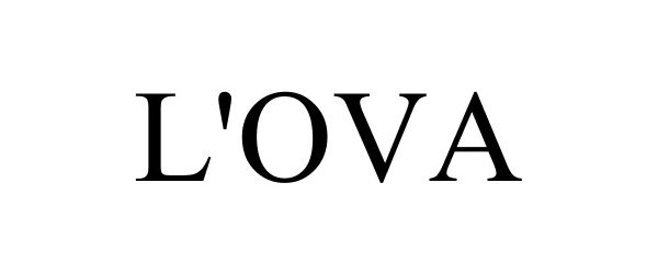 Trademark Logo L'OVA