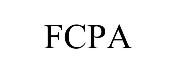 Trademark Logo FCPA