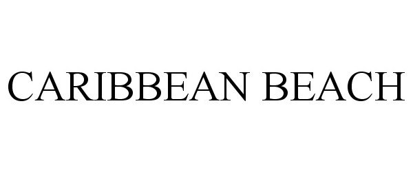 Trademark Logo CARIBBEAN BEACH