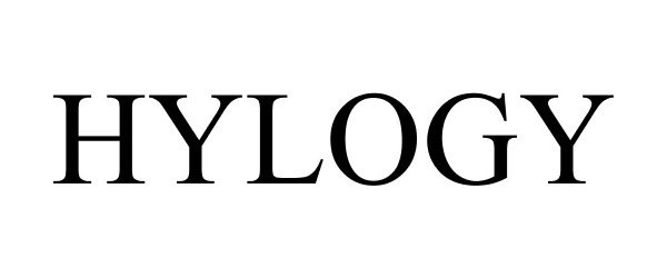 Trademark Logo HYLOGY