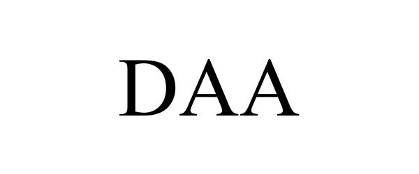 Trademark Logo DAA