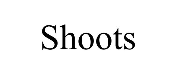 Trademark Logo SHOOTS