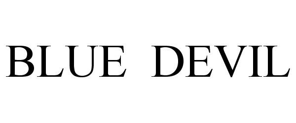 Trademark Logo BLUE DEVIL