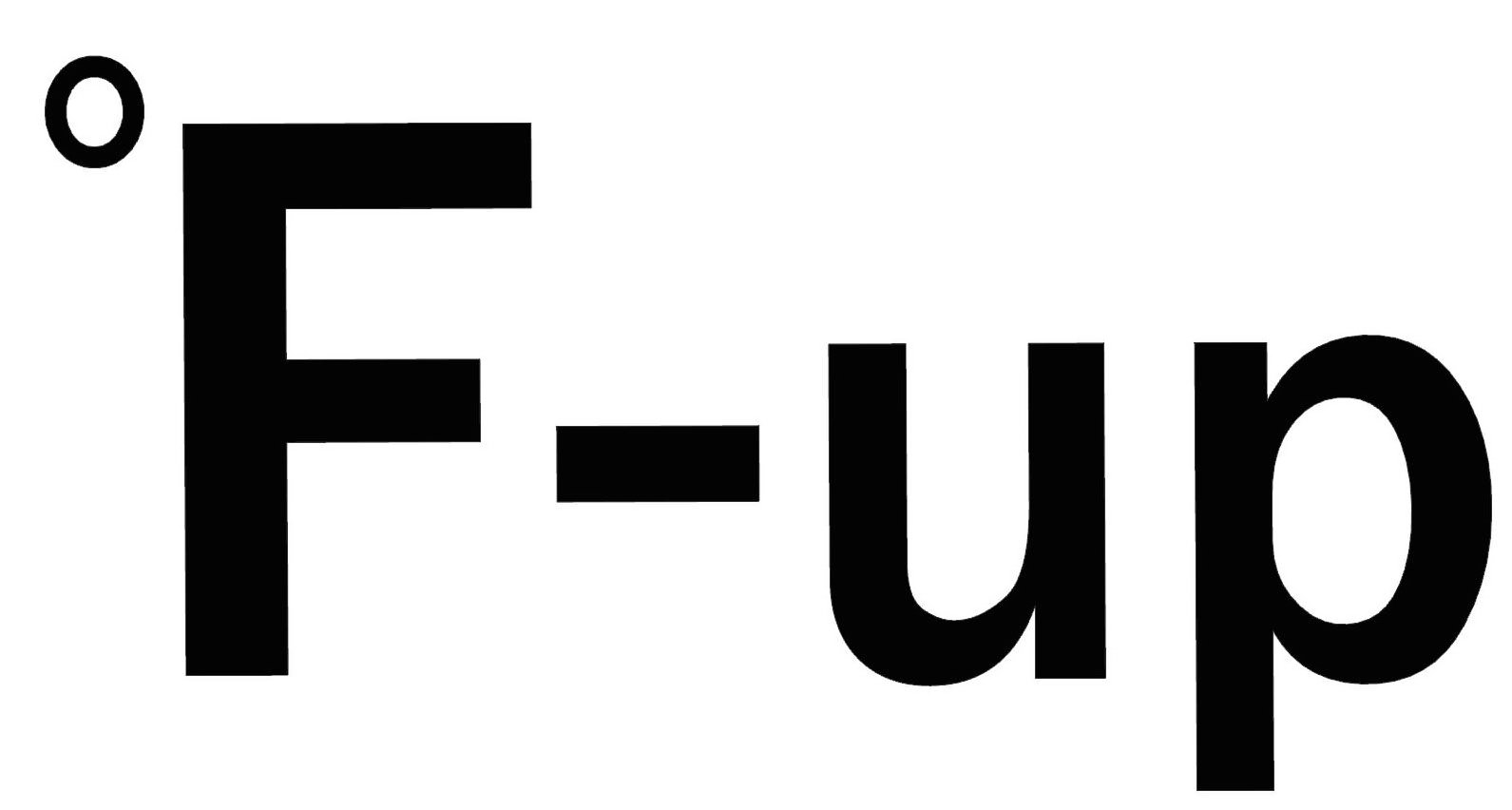 Trademark Logo °F-UP