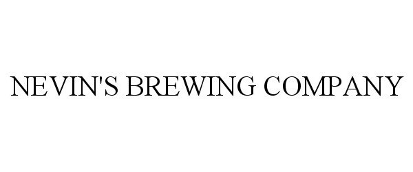  NEVIN'S BREWING COMPANY