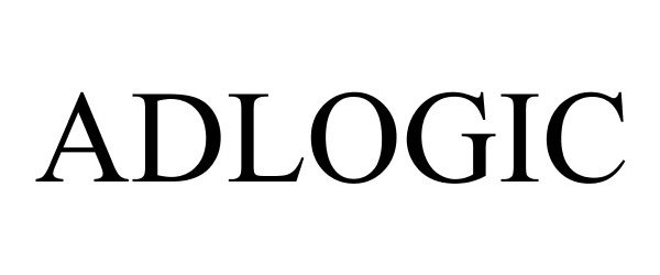 Trademark Logo ADLOGIC