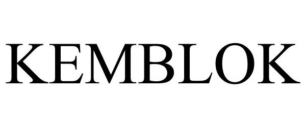 Trademark Logo KEMBLOK