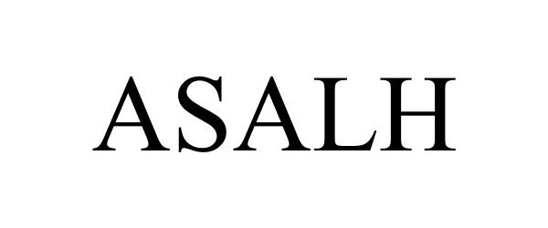 Trademark Logo ASALH