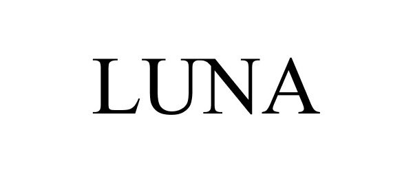 Trademark Logo LUNA