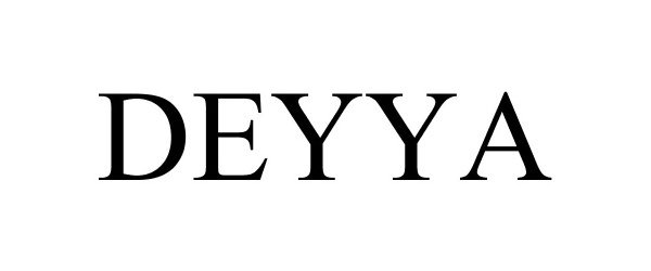 Trademark Logo DEYYA