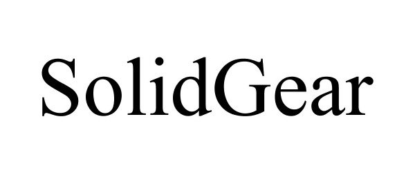Trademark Logo SOLIDGEAR