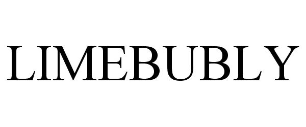 Trademark Logo LIMEBUBLY