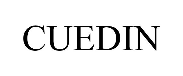 Trademark Logo CUEDIN