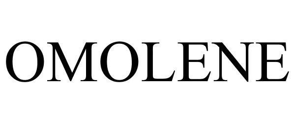 Trademark Logo OMOLENE